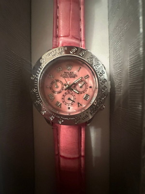 Women's watch new pink coral color