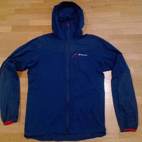 Montane Lite Speed jacket like new, size L, blue