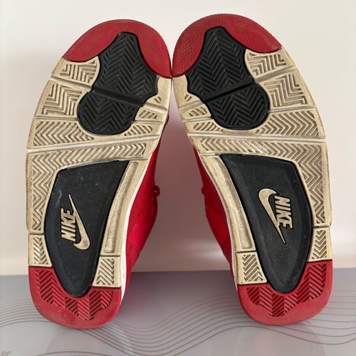 Nike Air Flight 89 “Python” like new, red athletic shoes EU 38.5