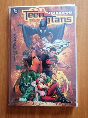 Teen Titans vol.3 A Kid's Game TPB σαν καινούργιο με υπογραφή DC Comics