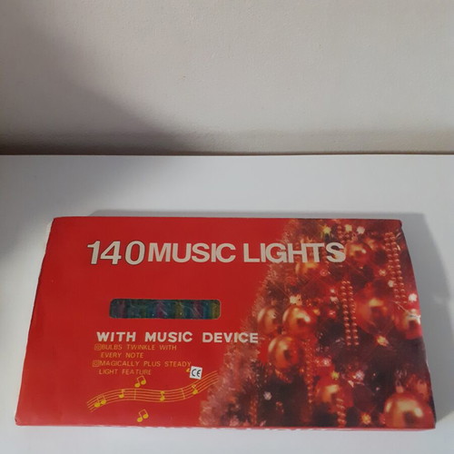 Christmas music lights