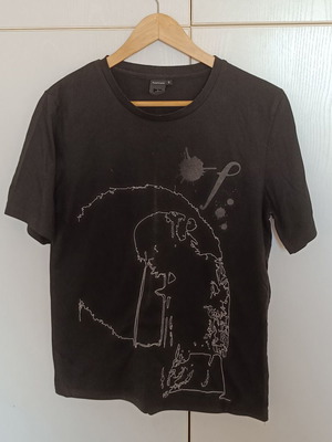 T-shirt men's blouse Peoples Market size S like new, black