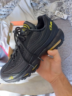 Nike Air Max 95 x Corteiz sneakers new, black and yellow, size 42.5