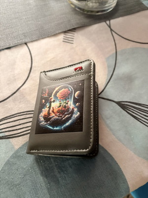 Little Prince wallet, grey, A To Z Greek