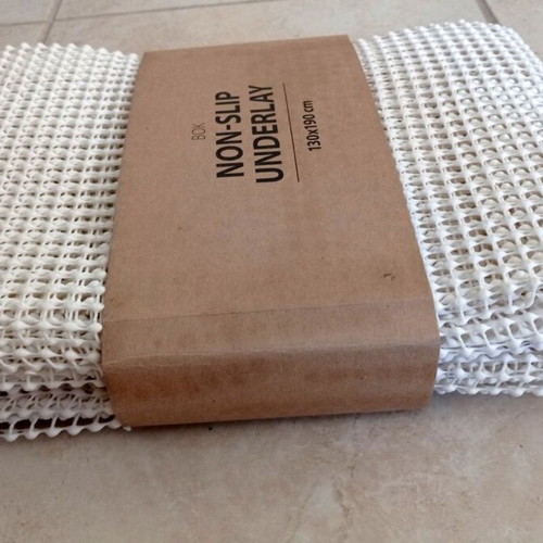 BOK HYBEN non-slip rug underlay 130x190 cm, sealed
