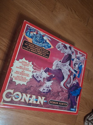 Conan Demon Hunter figure like new, complete and unused