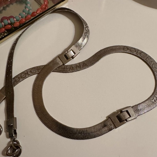 Vintage Dolce & Gabbana belt silver, like new