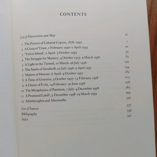 Britain and the Revolt in Cyprus 1954-1959 like new