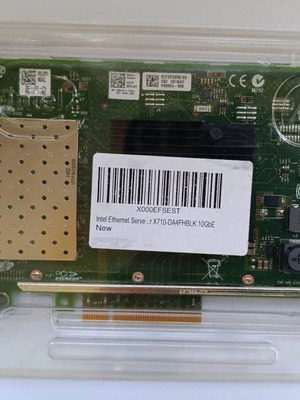 Intel X710DA4FHBLK Ethernet Converged Network Adapter 10GbE new