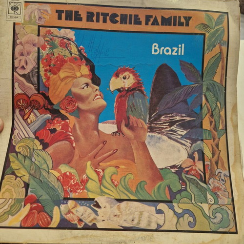 The Ritchie Family Brazil LP used, disco funk 1975
