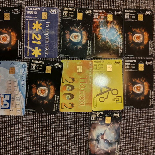 Phone cards various used collection