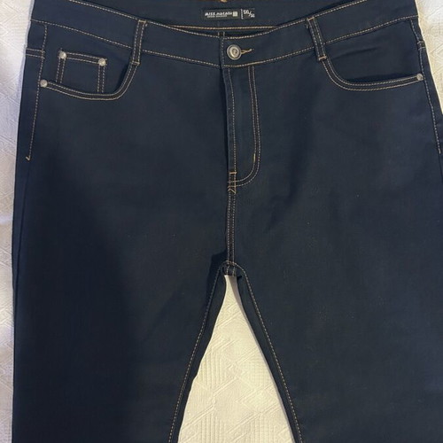 Elastic denim pants like new, size 5XL