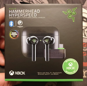 Razer Hammerhead HyperSpeed Gaming Ασύρματα Ακουστικά Xbox Licensed - Μαύρα