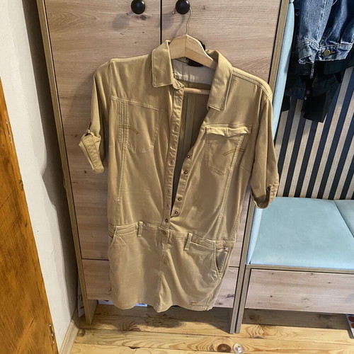 Dress G-Star Raw beige used, sport elegant style, size M