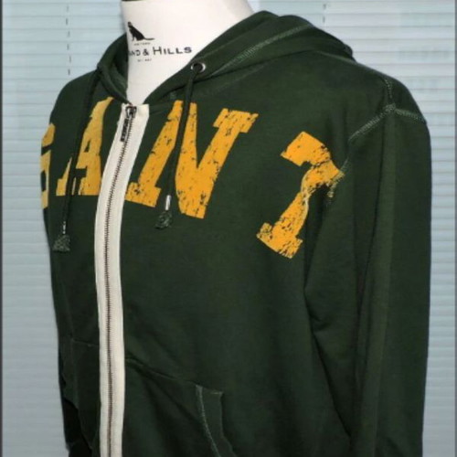 Gant men's hoodie dark green size L like new