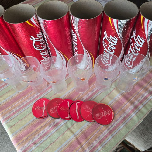 Συλλεκτικό σετ Coca-Cola από τους Ολυμπιακούς του 2004 καινούργιο
