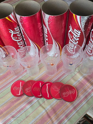 Συλλεκτικό σετ Coca-Cola από τους Ολυμπιακούς του 2004 καινούργιο