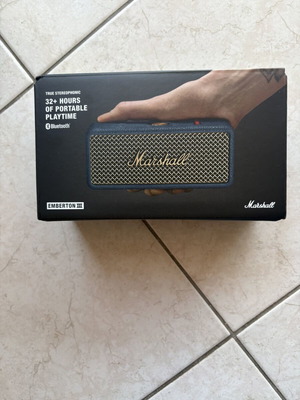 Bluetooth ηχείο Marshall Emberton III καινούργιο, midnight blue
