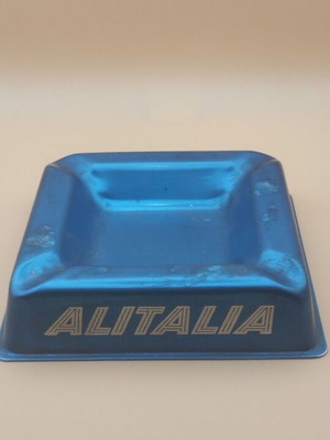 Μεταλλικό τασάκι Alitalia μεταχειρισμένο vintage
