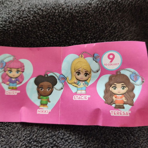 Barbie Charm Besties closed ball new with figure keychains