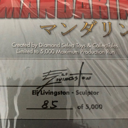 Mandarin bust new 8 inches Rogues Gallery Iron Man villain Diamond Select
