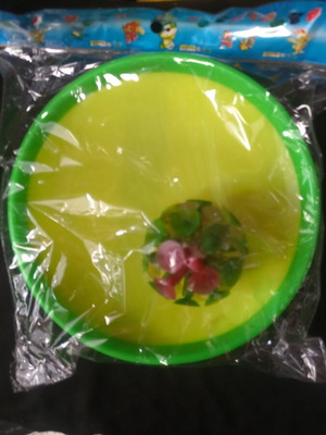 Plastic racket with suction ball new