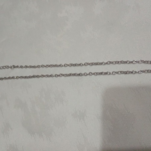 Chain used, silver color