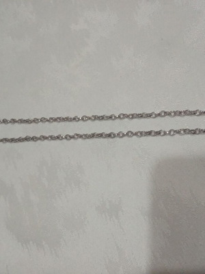 Chain used, silver color