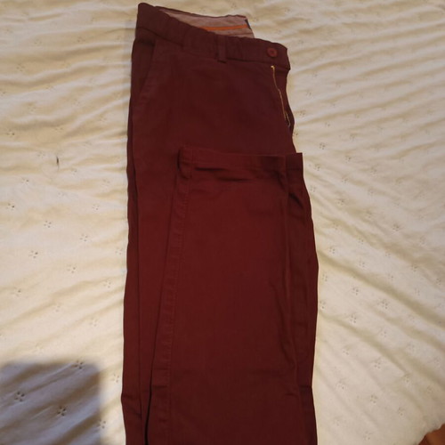 Ralph Lauren pants like new, size L, burgundy