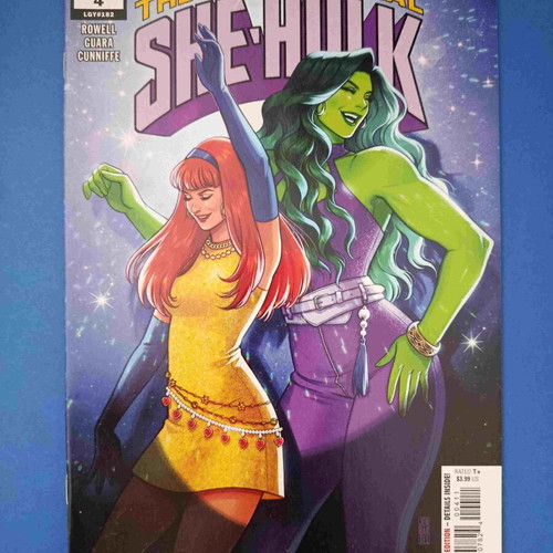 The Sensational She-Hulk 4 comic book used