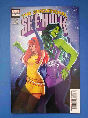 The Sensational She-Hulk 4 comic book used