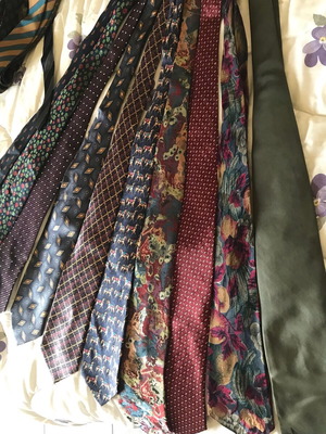 Versace Silk Ties like new, multicolor, made in Italy