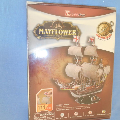 3D Puzzle Mayflower new by CubicFun with 111 pieces