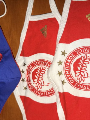 Olympiakos masks set of 3 new, authentic