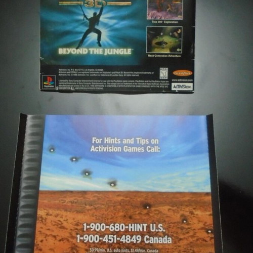 Vigilante V8 PlayStation PS1 game used, action adventure