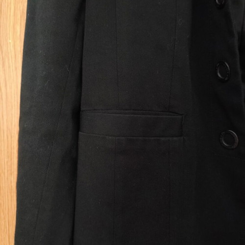 Mitch & Co. Black Blazer Women M-L Like New Classic Fit