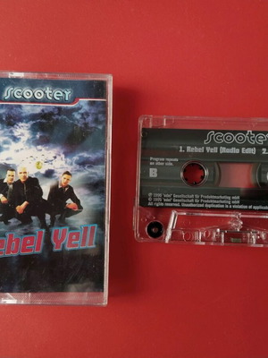 Scooter Rebel Yell single cassette like new, electronic