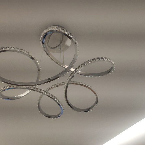 LED ceiling light, modern adjustable brightness