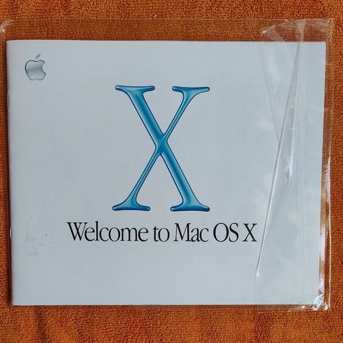 Apple Mac OS X CD-ROM new, collector's edition 2001