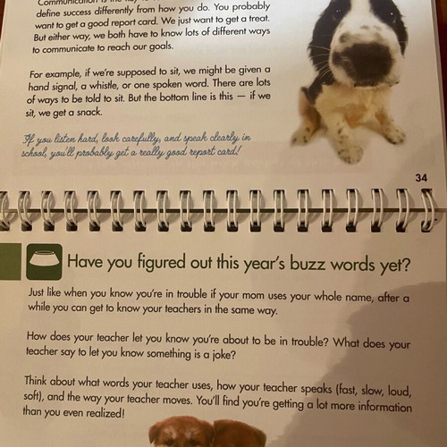 Bark to School Handbook children's book new, English