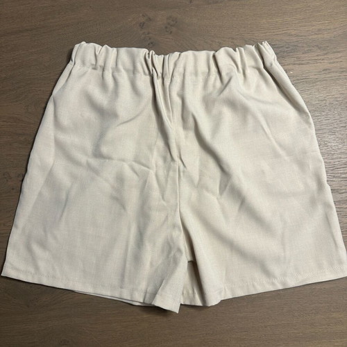 Jacket and bermuda set new, beige, 2 pieces