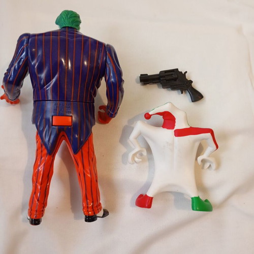 Laughing Gas Joker action figure used, Batman Legends of the Dark Knight Kenner 1997