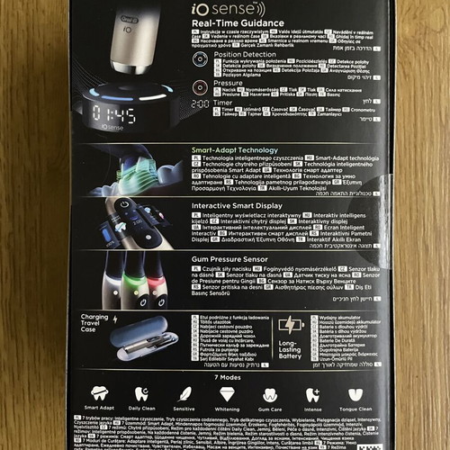 Oral-B iO10 electric toothbrush Lunar Gold new