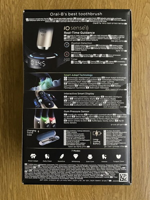 Oral-B iO10 electric toothbrush Lunar Gold new