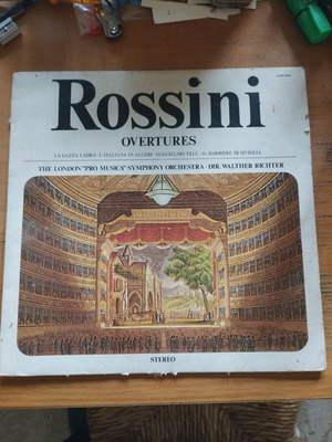 Rossini Overtures vinyl record used, classical music