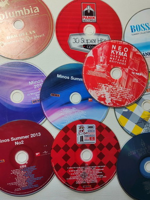 Music CDs used, assorted pack