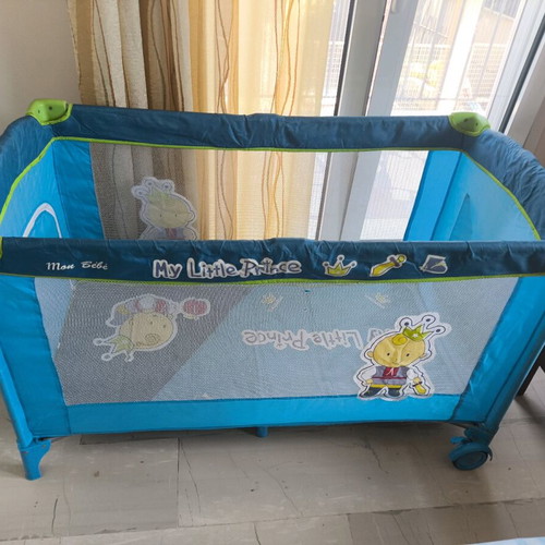 Baby Playpen My Little Prince blue like new