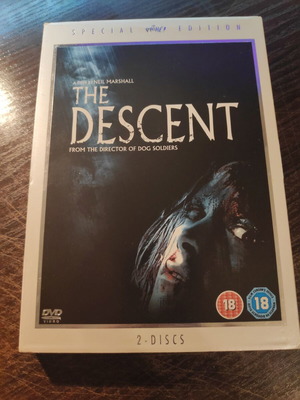 DVD The Descent μεταχειρισμένο, κλασική ταινία τρόμου, διπλό DVD
