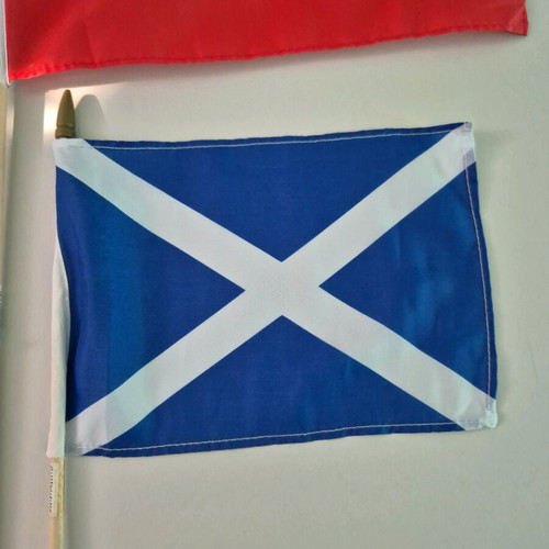 Austria-Scotland Flags like new, set of 2 pieces