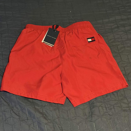 Tommy Hilfiger kids' swim shorts, red, size 140 cm
